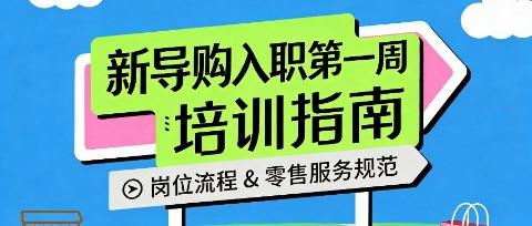新导购入职第一周培训指南：先练接待还是先背产品？