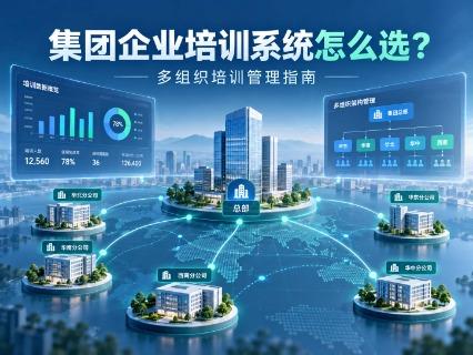 集团企业培训系统怎么选？2026年多组织培训管理与统一学习平台建设指南